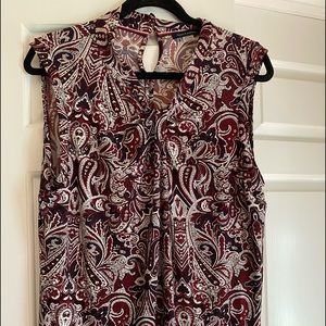 Tommy Hilfiger XL sleeveless blouse